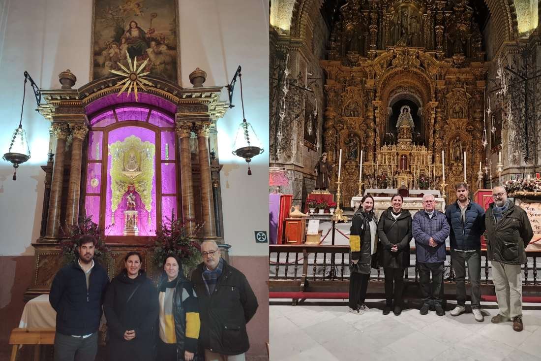 Visita a las Hermandades de Gloria de la Cartelista de Mayo Mariano 2026