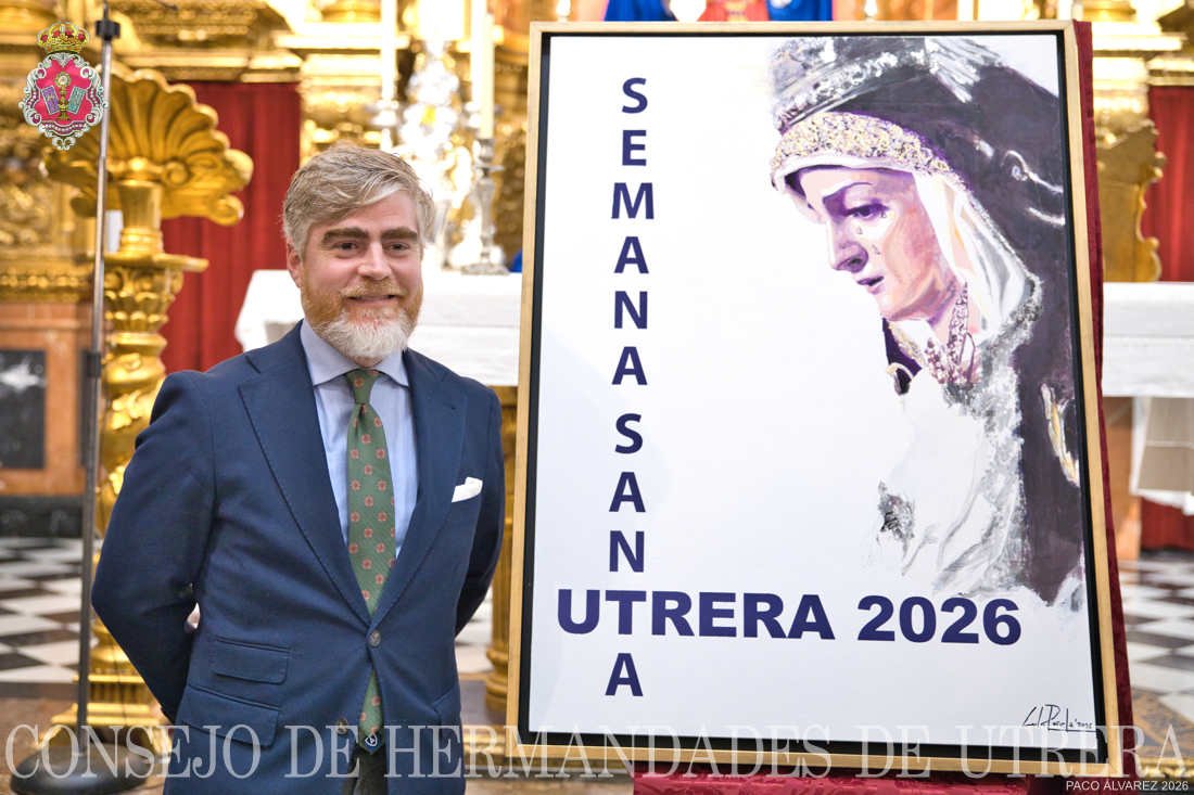 Presentación Cartel Semana Santa Utrera 2026 y Entrega Pastas al Pregonero