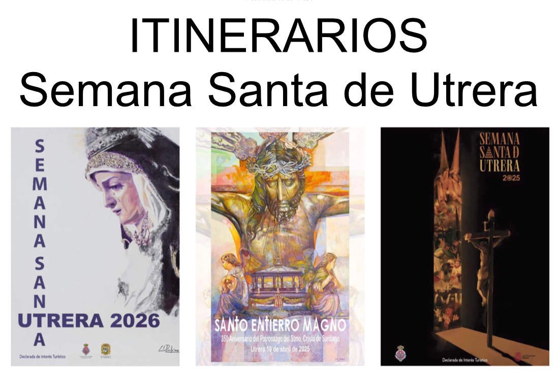 Descarga los Itinerarios de la Semana Santa de Utrera