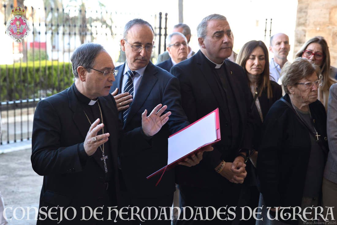 Semana Santa de Utrera 2026 – Visita Pastoral Obispo Auxiliar de Sevilla D. Teodoro León Muñoz