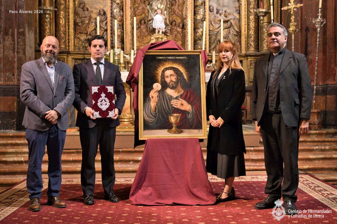 Presentación del Cartel de Junio Eucarístico y entrega de las Pastas al Exaltador de la Eucaristía 2026